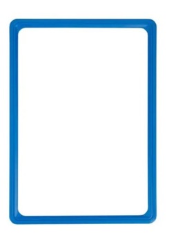 Ramka plakatowa + Kieszeń / A4 plakat / NIEBIESKA /