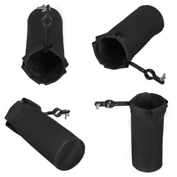 СУМКА ДЛЯ КЛЕШЕК ВЕДРО ДЕРЖАТЕЛЬ ДЛЯ БАРАБАННЫХ КЛЮС ЧЕРНЫЙ ОКСФОРД