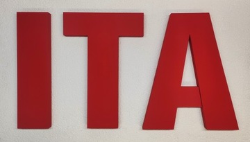 надписи, буквы, объемные цифры, высота 15см.