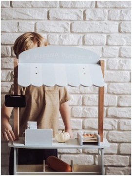 ДЕРЕВЯННЫЙ ЛАВОК ДЛЯ ДЕТЕЙ - ДЕРЕВЯННЫЙ МАГАЗИН С КАССОВОЙ XXL