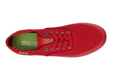 КРОССОВКИ женские BIG STAR красные JJ274263 39