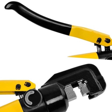 ZACISKARKA HYDRAULICZNA PRASKA DO KABLI PRZEWODÓW MATRYCE 4-70 MM