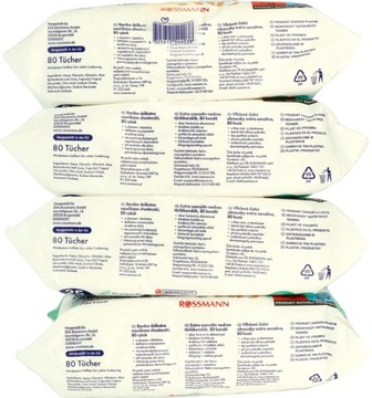 Влажные салфетки Extra Sensitive 16 х 80 шт.