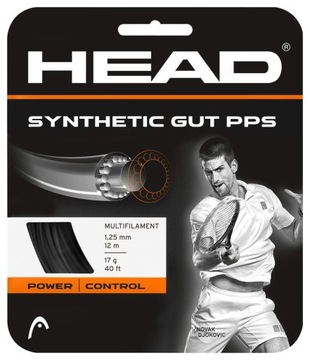 Naciąg tenis Head Synthetic Gut PPS Black | 1.25mm