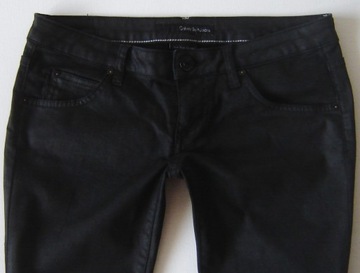 CALVIN KLEIN LOW RISE SKINNY ROZCIĄGLIWE r.28