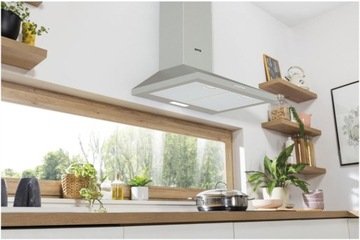 Отдельностоящая кухонная вытяжка Gorenje WHC629E4X со светодиодной подсветкой