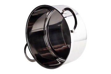 НАБОР ГОРШКОВ 8 шт. 4 кастрюли с крышкой, нержавеющая сталь 18/10, супернабор