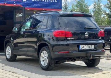Volkswagen Tiguan I SUV Facelifting 1.4 TSI BlueMotion 122KM 2012 Volkswagen Tiguan 1.4TSI 122KM Klimatronik Navi Multfunkcja AF 16cali ZARE, zdjęcie 19