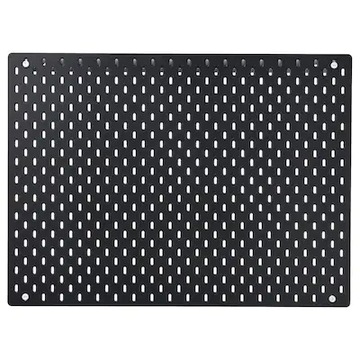 TABLICA PERFOROWANA KOLOR CZARNY 76x56 cm SKADIS