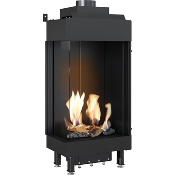 Kominek gazowy LEO 45 / 68 lewy propan butan fi 100/150 4,1 kW