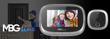 Видоискатель ЖК-дверная камера Фотографии Дверной звонок Judas ДАТЧИК ДВИЖЕНИЯ HD