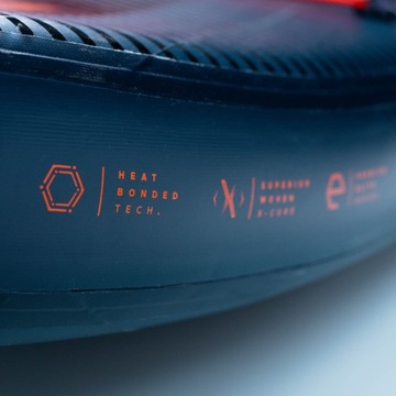 Надувная доска JOBE DUNA ELITE 11.6 CARBON - борта из углеродного волокна