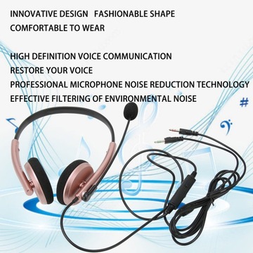 Гарнитура для колл-центра, многофункциональная, стильная, с шумоподавлением, HD-вызов, слух