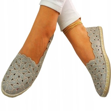 ESPADRYLE BUTY ELEGANCKIE DAMSKIE TENISÓWKI