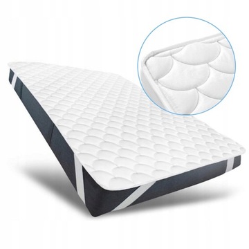 OCHRANIACZ NA MATERAC 140x200 NAKŁADKA PIKOWANA