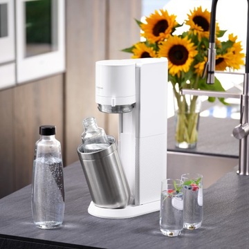 Стеклянная бутылка SodaStream Duo 1л для посудомоечной машины.