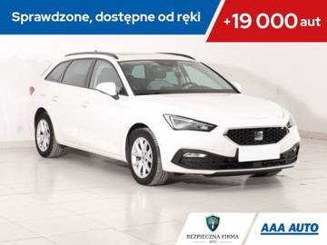 Seat Leon IV Sportstourer 2.0 TDI CR 150KM 2021 Seat Leon 2.0 TDI, Automat, Navi, Klima