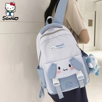 Новая сумка Sanrio Cartoon Kuromi Cinnamoroll My Melody, студенческий рюкзак San