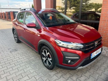 Dacia Sandero III Hatchback 5d 1.0 TCe 90KM 2021 Dacia Sandero Stepway 1.0 benzyna 91 KM 6 biegow zarej w PL ksiazka se, zdjęcie 1