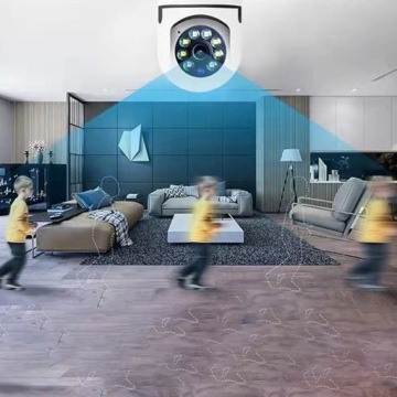 ВРАЩАЮЩАЯСЯ ВНУТРЕННЯЯ КАМЕРА 64G WIFI ЛАМПА 1080P РЕЗЬБА E27 НОЧНОГО ВИДЕНИЯ