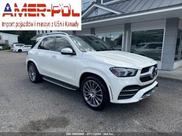 Mercedes GLE V167 2021 Mercedes-Benz GLE 2021 Mercedes-Benz GLE GLE 350 SUV 2.0 Benzyna 255KM