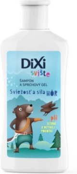 Dixi Шампунь і гель для душу свіжість і сила гір для дітей 100 мл