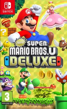 Переключатель Super Mario Bros U Deluxe