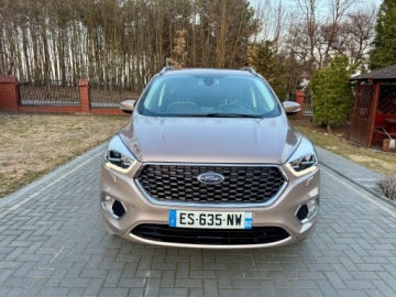 Ford Kuga II SUV Facelifting 1.5 EcoBoost 150KM 2017 Ford Kuga VIGNALE 150KM Led Xenon Android Auto Kamera Oryginalny Lakier, zdjęcie 2