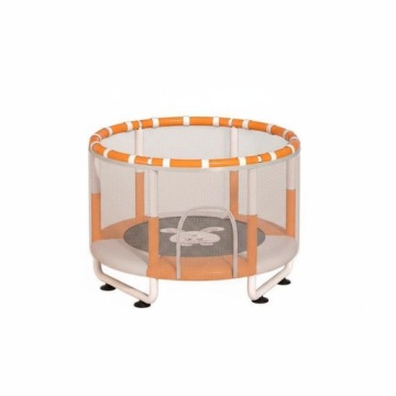 Kids Net Trampoline High Young Дитячий Батут 1.5 м U-bar В Ring Помаранчевий