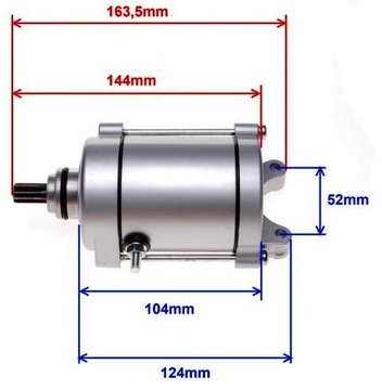 СТАРТЕР ЭЛЕКТРОСТАРТЕР 9Z Quad ATV Barossa SMC 150/170/180/200cc