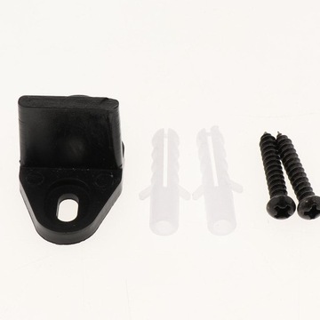 Прорезная направляющая для амбарных дверей, черная