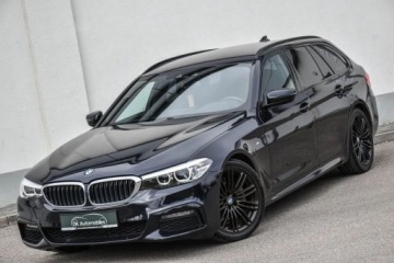 BMW Seria 5 G30-G31 Touring 520d 190KM 2019 BMW Seria 5 BMW 520D 190KM M-SPORT ALU19 LED Alkantara Virtual Gwarancja 1, zdjęcie 2