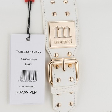 TOREBKA BIAŁA LISTONOSZKA MONNARI ĆWIEKI DŻETY