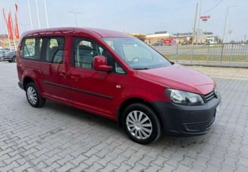 Volkswagen Caddy III Kombi Facelifting 2.0 EcoFuel 109KM 2014 Volkswagen Caddy 2.0 MPI 109 KM MAXI 7osobowy instalacja LPG Nowa Zarejest, zdjęcie 6