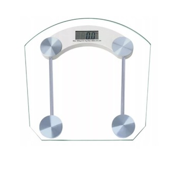 WAGA ŁAZIENKOWA ELEKTRONICZNA SZKLANA 180 KG LCD