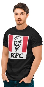 Koszulka T-shirt Męski KFC WIELE WZORÓW 3XL