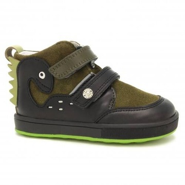 BUTY DZIECIĘCE unisex WYGODNE skórzane TRZEWIKI na rzepy BARTEK r. 24