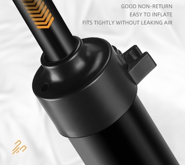 Большой гаражный велосипедный насос с манометром