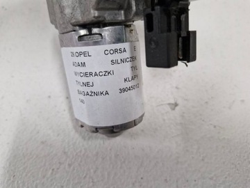 OPEL CORSA E ADAM MOTOREK STĚRAČE ZADNÍ KRYT KUFRU 39045012