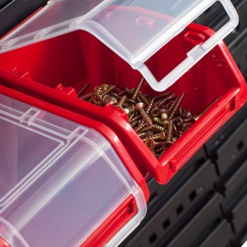 10 кошачьих туалетов с крышкой NPKL8 красный