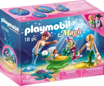Playmobil Magic 70100 Семья русалок с коляской