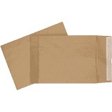 Koperta B4 HK rozszerzana RBD brązowa, 130 G