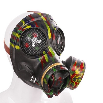 Костюм с камуфляжной маской FACE MASKS PUNK GAS HOOD