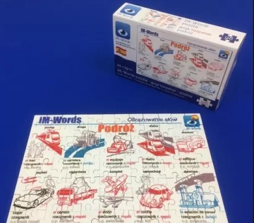 Puzzle 120 el. HISZPAŃSKI Podróż iM-Words