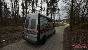 Renault Trafic II Kabina 2.0 dCi 115KM 2009 Renault Trafic Kamper 2.0dci klima kuchenka zlew lozko WC tv przetwornica, zdjęcie 4