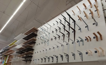 Кронштейн-кронштейн для полок 185х185 мм