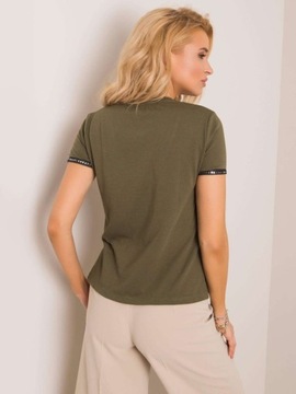 T-shirt-TW-TS-G-049.62P-khaki rozmiar - S khaki