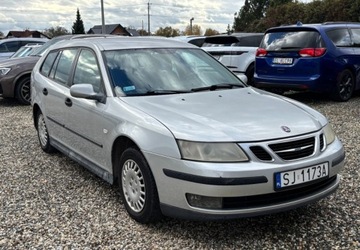 Saab 9-3 II SportKombi 1.8 122KM 2005 Saab 9-3 2005 r. 1.8 Benzyna 122KM, zdjęcie 6