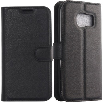 Etui z Klapką Portfel Litchi do Galaxy S7 Edge
