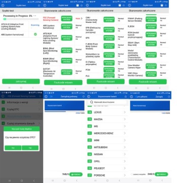 OBD2 DIAGNOSTIC INTERFACE POLISH KONNWEI KDIAG с зарядным устройством FUMO
